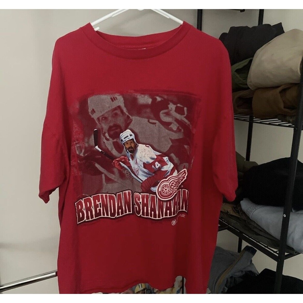 vintage nhl red wings shirt Size Xl